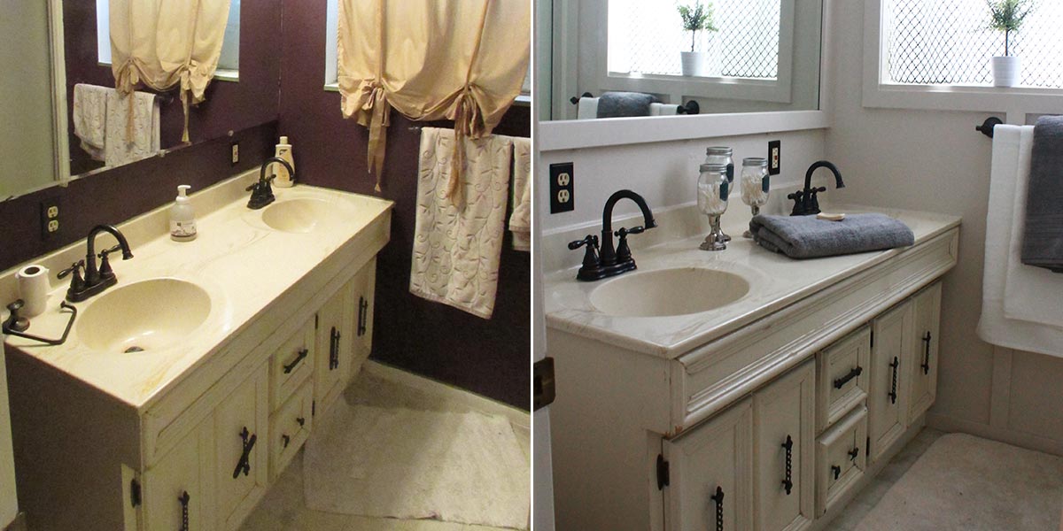 Before and After Bathroom image