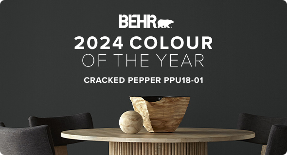 Behr Colour of the Year 2024 banner