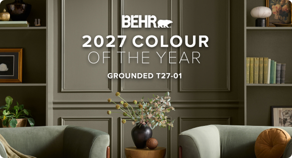 Behr Colour of the Year 2027 banner