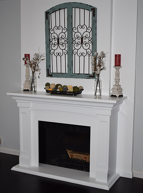 Fireplace mantle