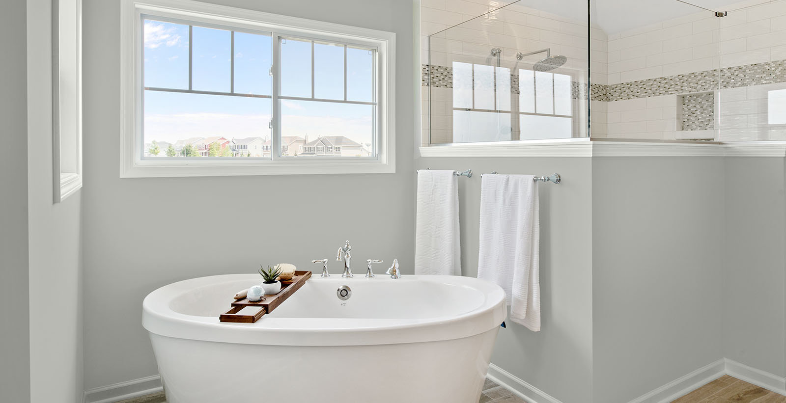 grey casual relaxed & serene bathroom