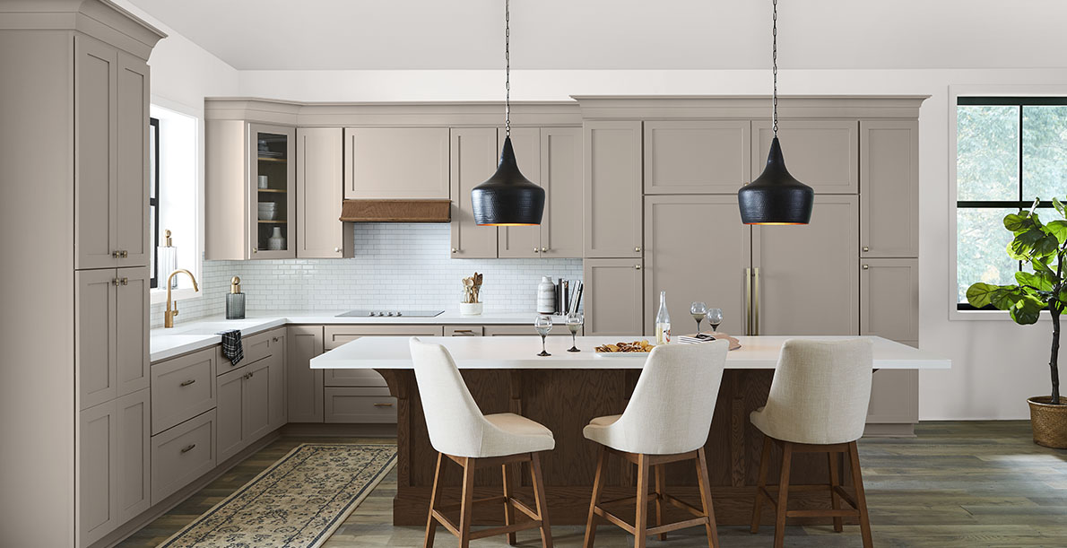 brown classic relaxed & serene kitchen
