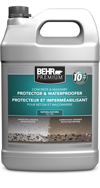 Jug of Behr Premium Concrete and Masonry Protector and Waterproofer