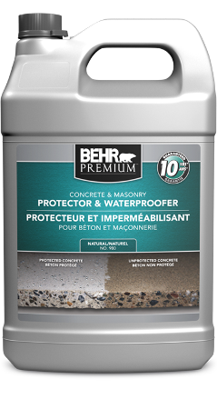 Jug of Behr Premium Concrete and Masonry Protector and Waterproofer