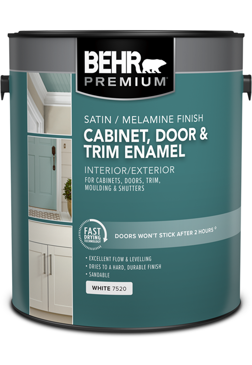 Satin enamel hot sale paint for cabinets