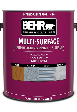 Exterior wood outlet primer