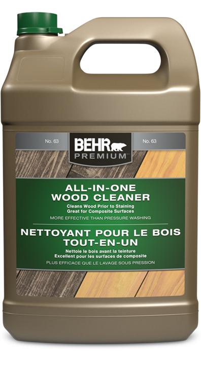 Semi-Transparent Waterproofing Wood Stain, BEHR® DECKplus®