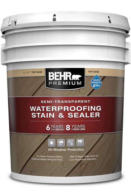 Behr Premium Interior/Exterior Semi-Transparent Decorative