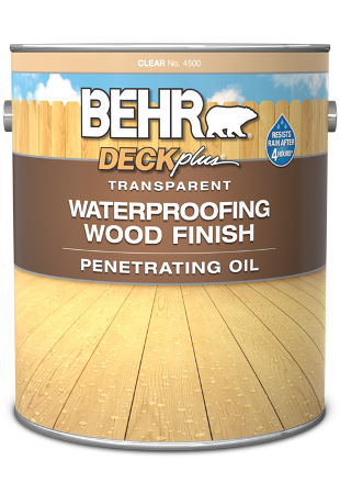 Transparent Penetrating Oil-Based Exterior Waterproofing, 43% OFF