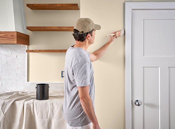 painter painting trim