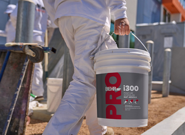 Painter with Behr Pro i300