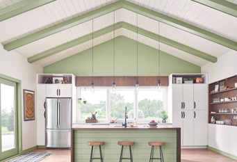 Kitchen ceiling