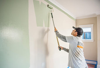 Painting wall