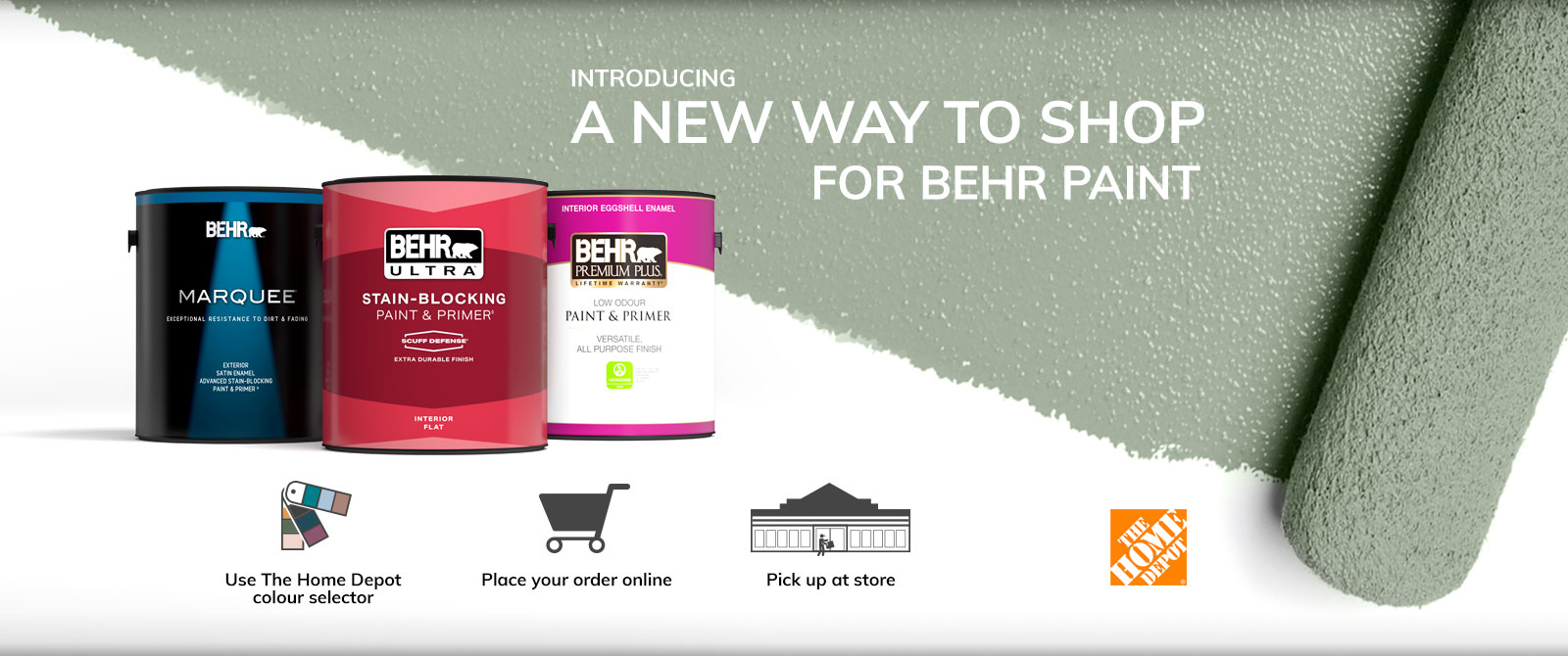 A new way to shop for BEHR Paint