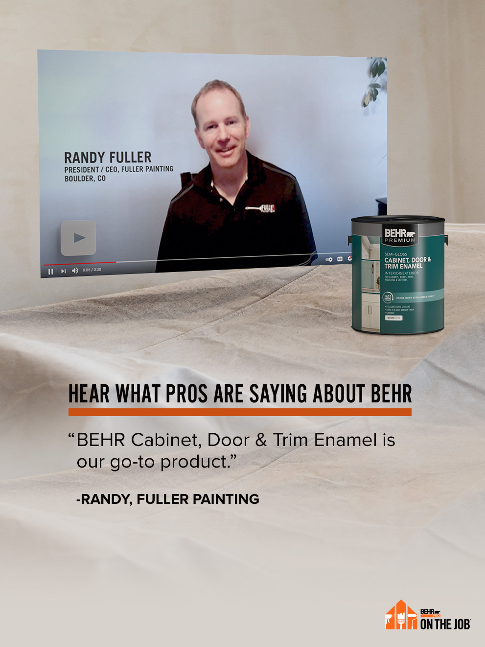 BEHR PREMIUM™ Textured Spray Paint No. B0615