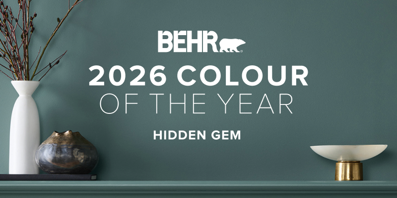 Get inspired with BEHR Colour Trends 2026