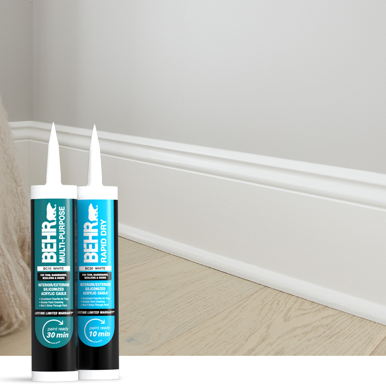 BEHR Caulks and Sealant Product lines