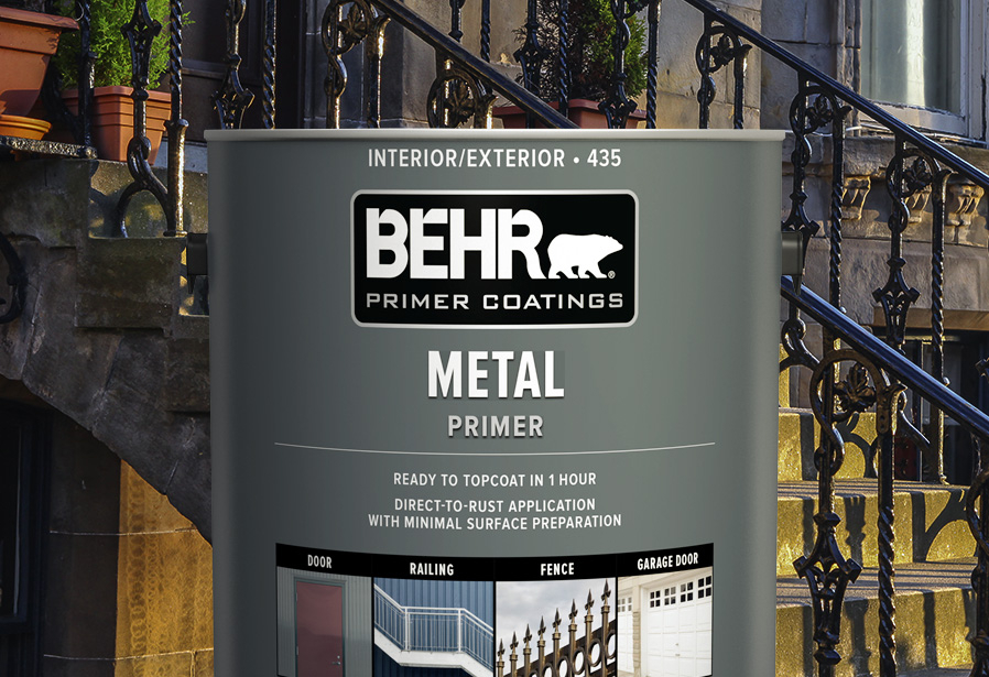 1 gallon can of Behr Metal Primer