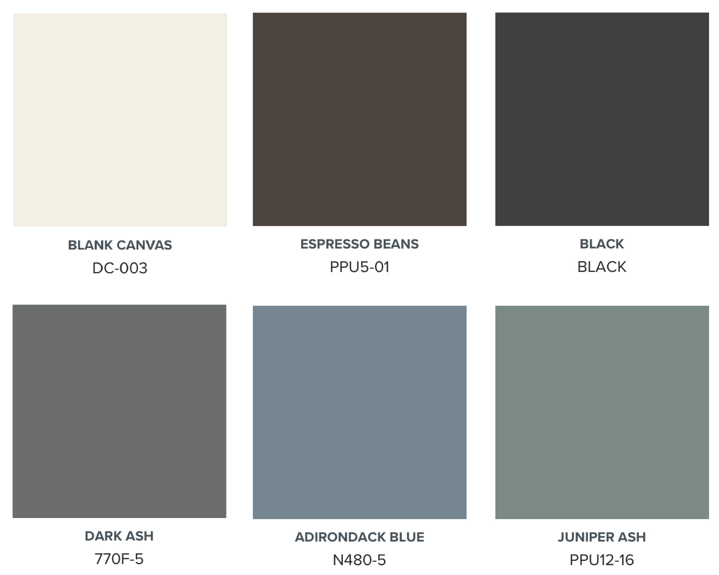 A curated palette of soft neutrals, earthy tones, and muted hues that create a calm and cohesive look for small outdoor spaces.